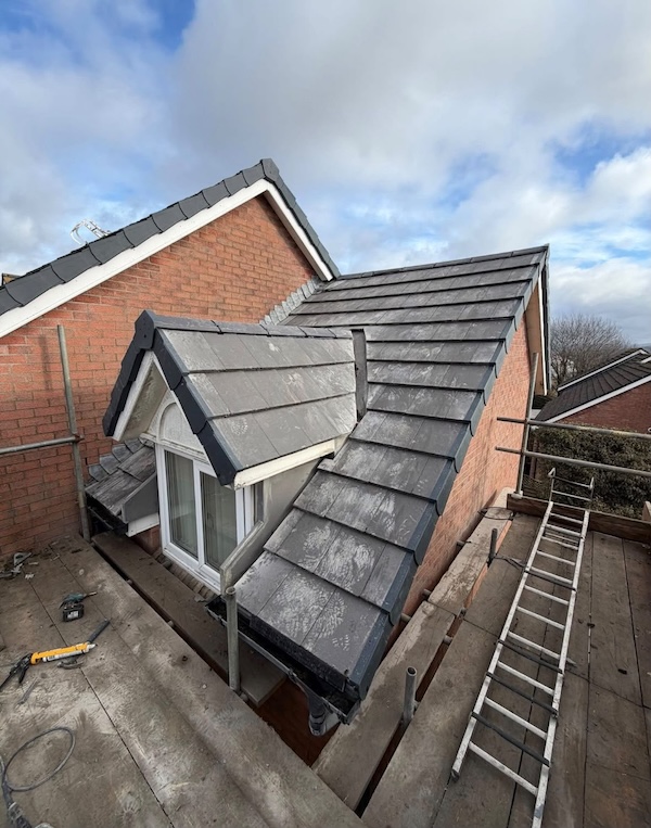 New tiled roof on a West London property